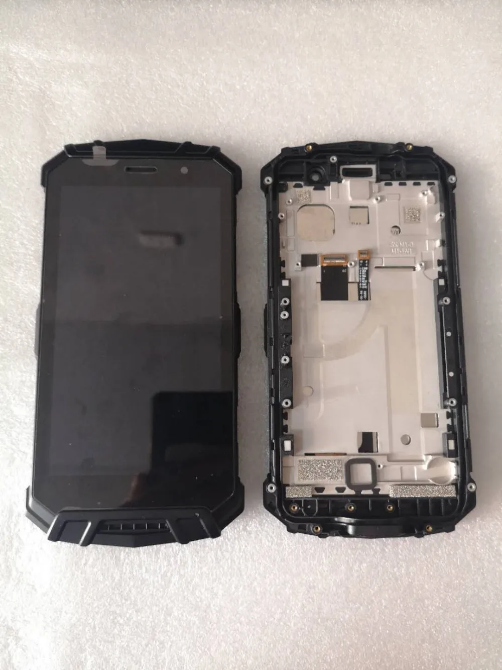 Протестировано хорошо для DOOGEE S60/ S60 Lite ЖК дисплей Digitzer в сборе с рамкой + сенсорным