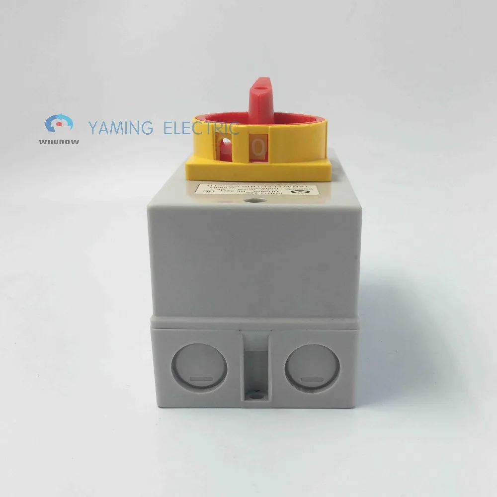 YMD11 32A 440 В с коробчатым разрывом нагрузки поворотный кулачковый переключатель