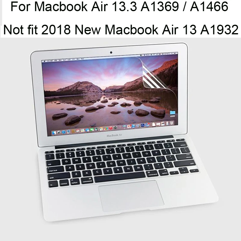 10 шт./Лот матовая защитная пленка для экрана macbook air 13 3 дюйма Матовая Антибликовая