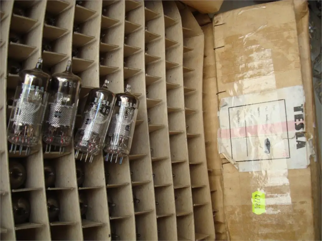 Бесплатная доставка 2 шт./лот новый оригинальный блок питания TELEFUNKEN de France EF80/6BX6