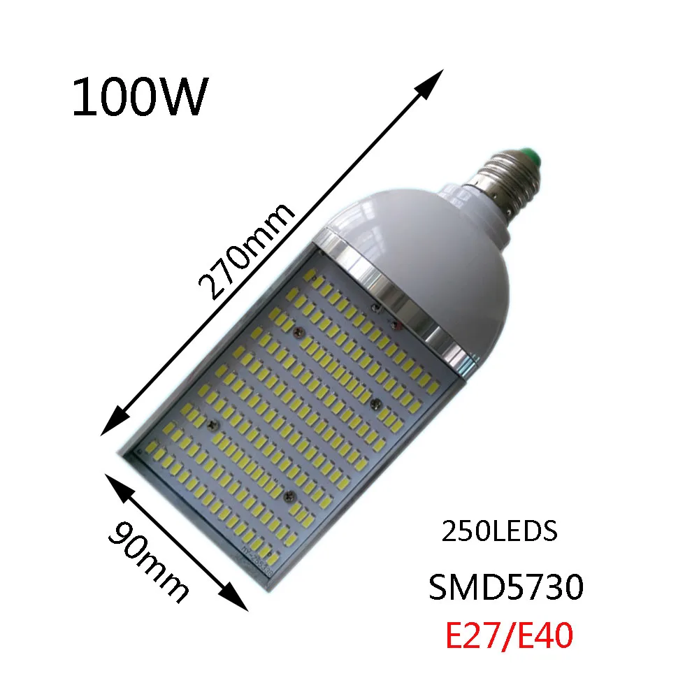 30W 45W 65W 80W 100W E27/E40 LED street Light led corn light parking lot 2 years warranty | Лампы и освещение