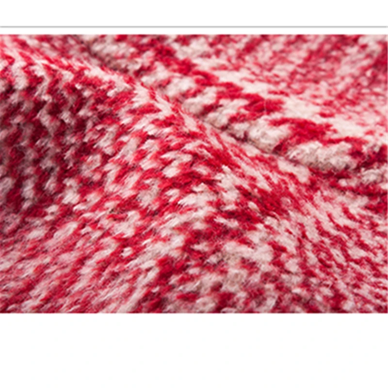 Красное Клетчатое шерстяное пальто Женская осенне зимняя одежда Новинка 2018