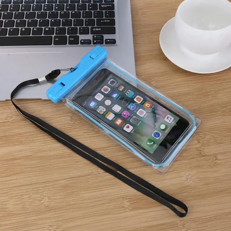 Универсальная Водонепроницаемая светящаяся сумка с сенсорным экраном сухой