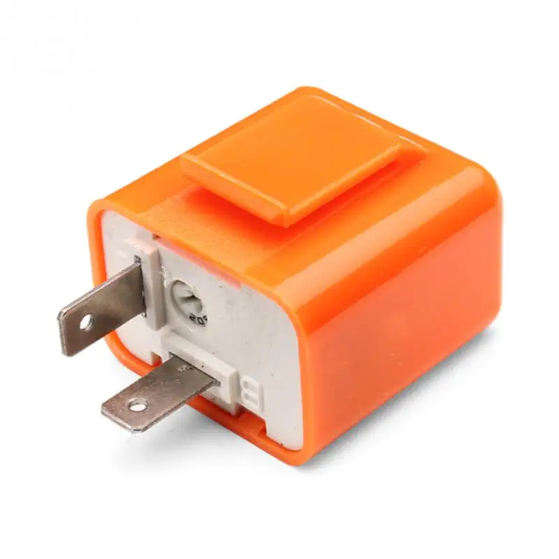 2 контакта реле Flasher Fix DC 12V скорость вспышки Регулируемый сигнал поворота гипер