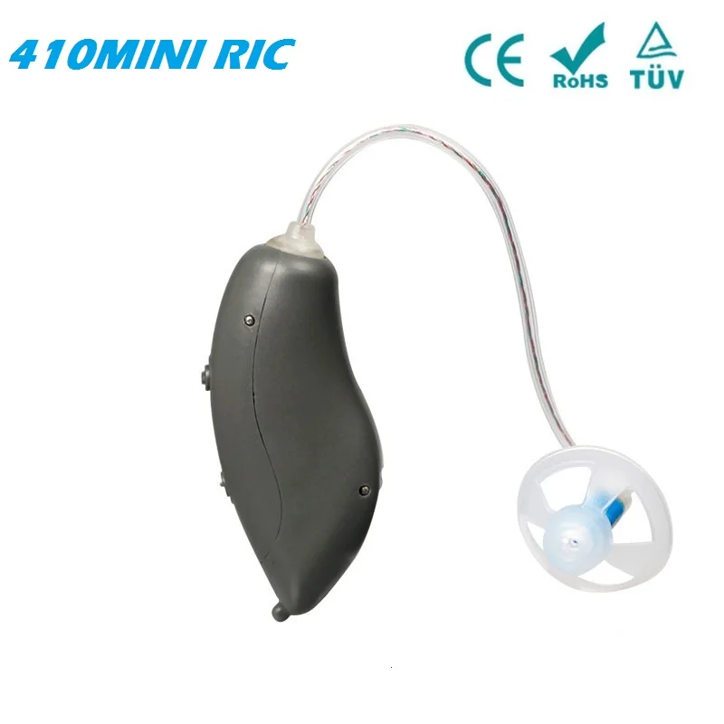 Acosound AI-1 программируемый Mini RIC слуховой аппарат 4 канала цифровой слуховой аппарат слуховые аппараты маленькие RIC слуховые аппараты - Цвет: Left Ear