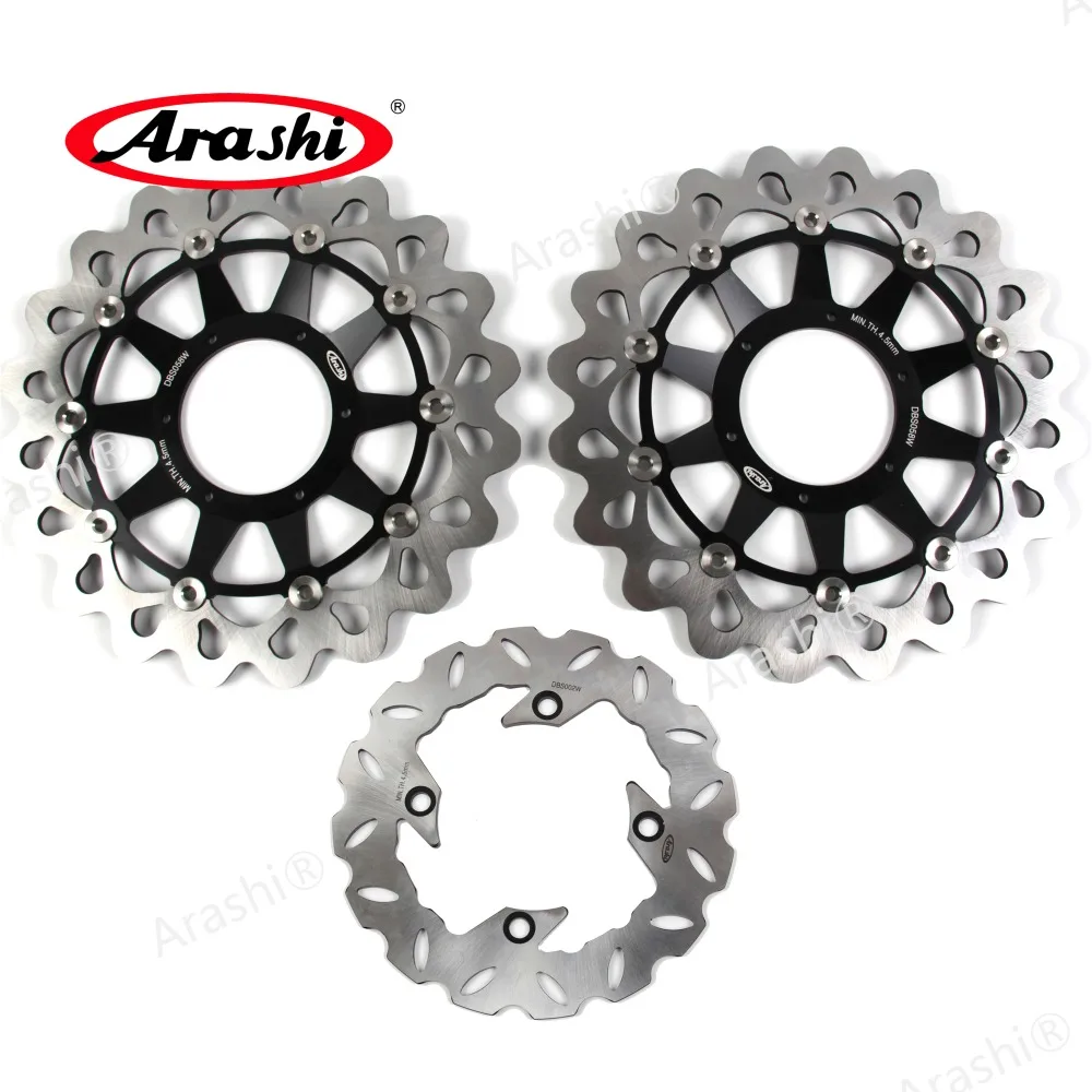 Arashi 1 комплект для HONDA CBR1000RR 2008 2009 2010 2011 2012 2013 CBR 1000 RR передний тормозной диск и задние дисковые тормоза ротор