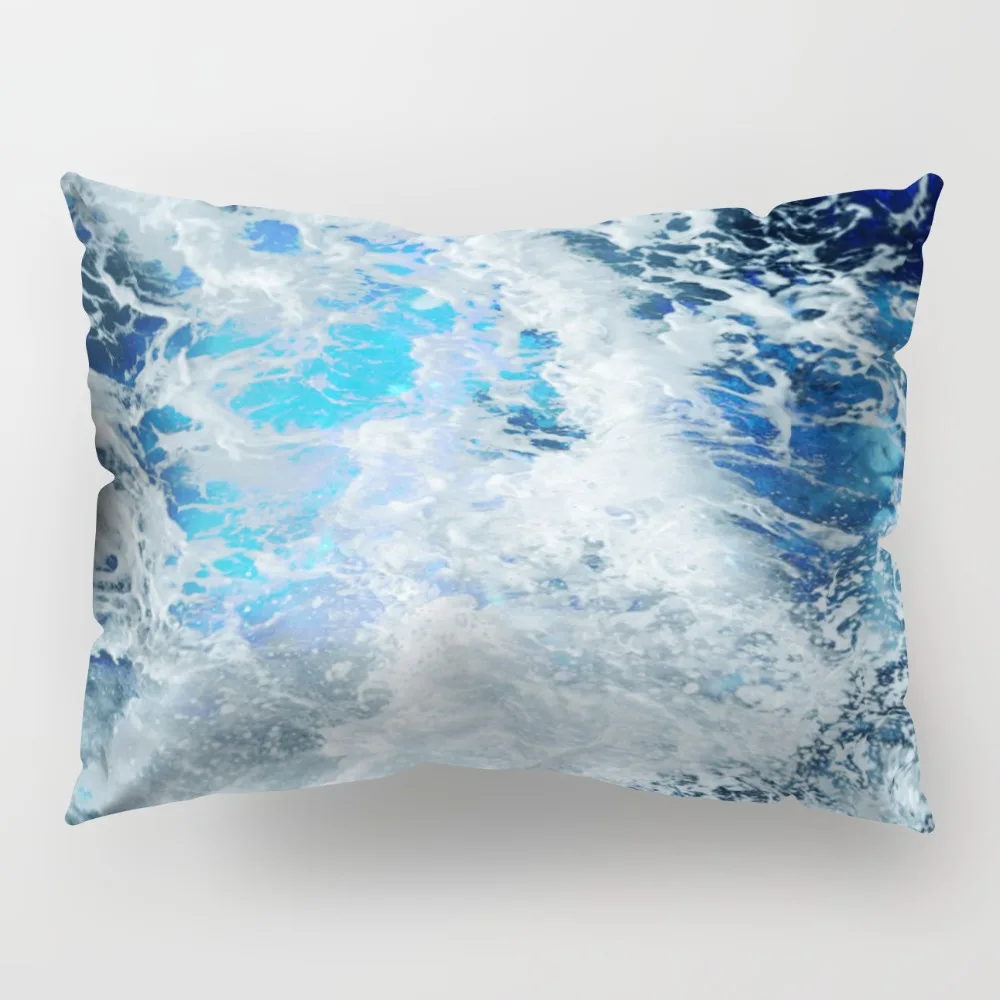 Мрамор узорчатый чехол Гостиная кровать кресло сиденье Подушка накидка для