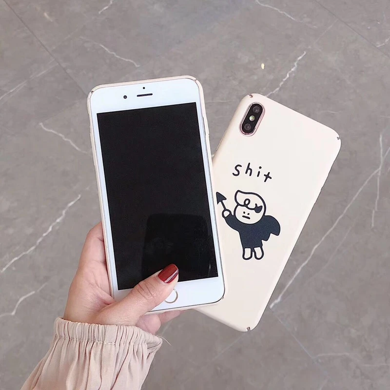 Чехол для iphone X 10 XR Xs max чехол 7 8 6 6s plus матовый мобильного телефона |