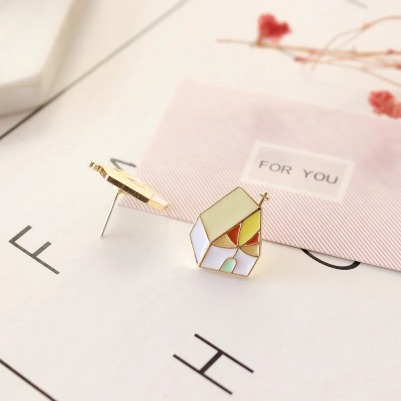 Серьги гвоздики в японском и корейском стиле|Серьги-гвоздики| |