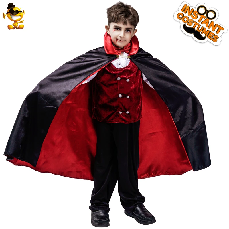 DSPLAY оригинальный Косплэй Deluxe для мальчика костюм вампира детский темноты