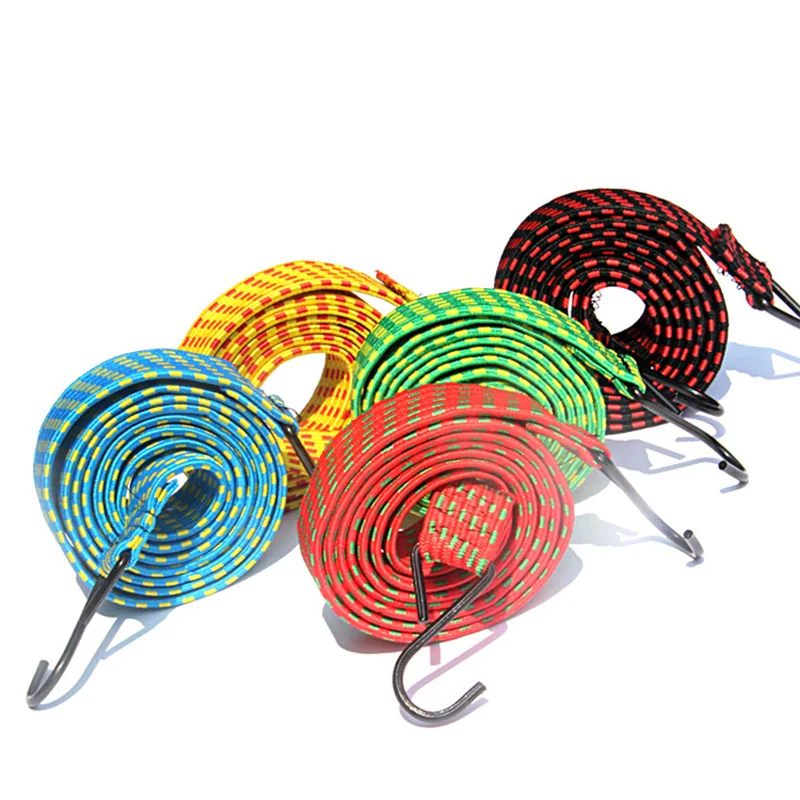 Багажная веревка POSSBAY для шлема прочный выдвижной эластичный ремешок трос крючок