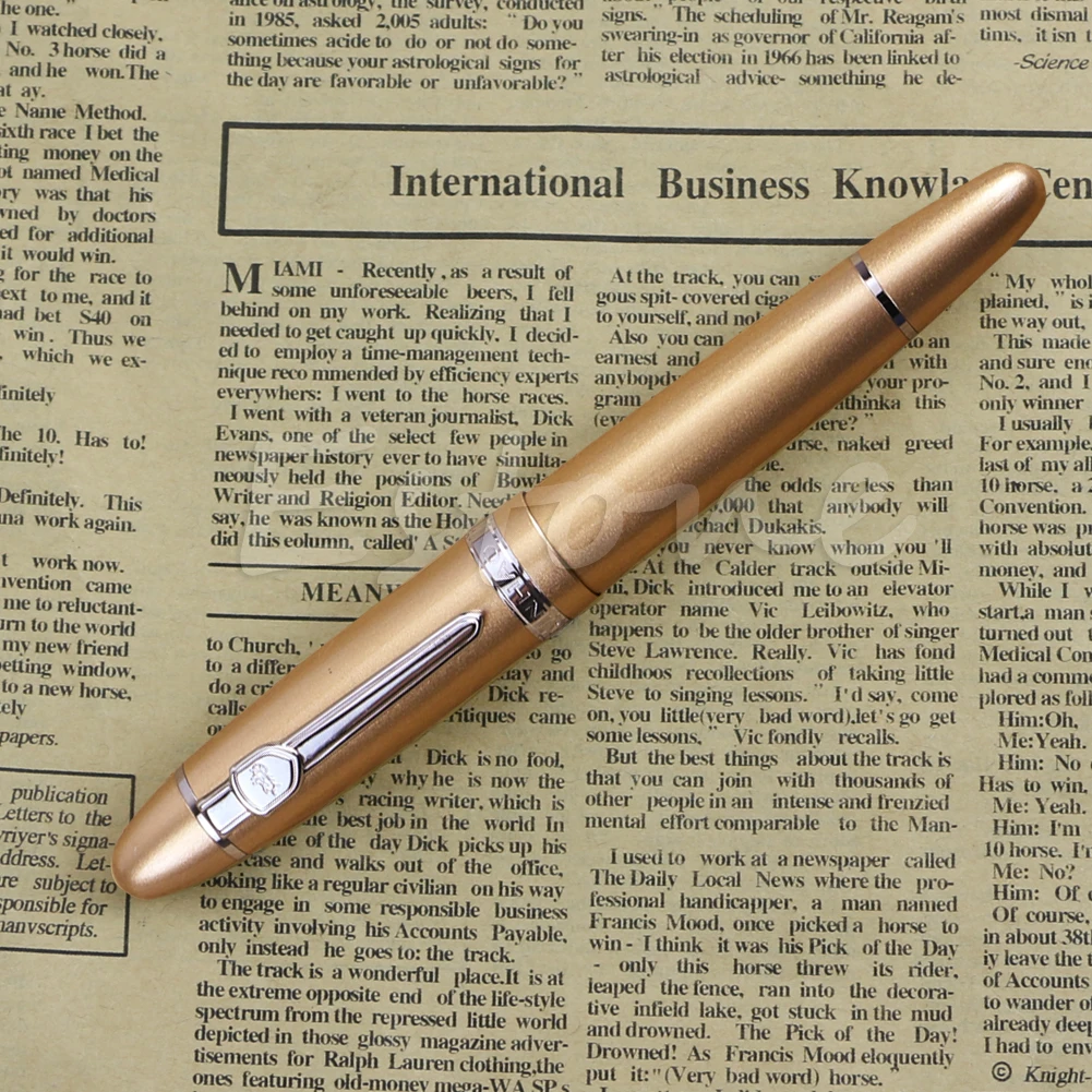 Горячая Deluxe Сталь Jinhao 159 синий и серебристой отделкой Средний Перо Гладкая Ручка перьевая красочные pens24#20