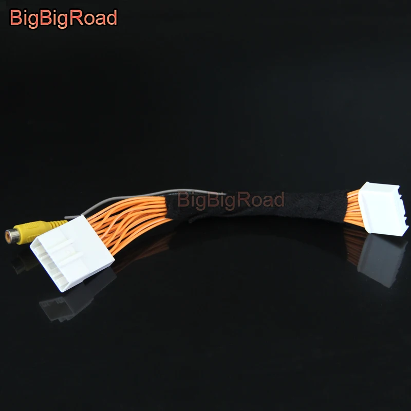 BigBigRoad автомобильный адаптер заднего вида для парковочной камеры разъем провода