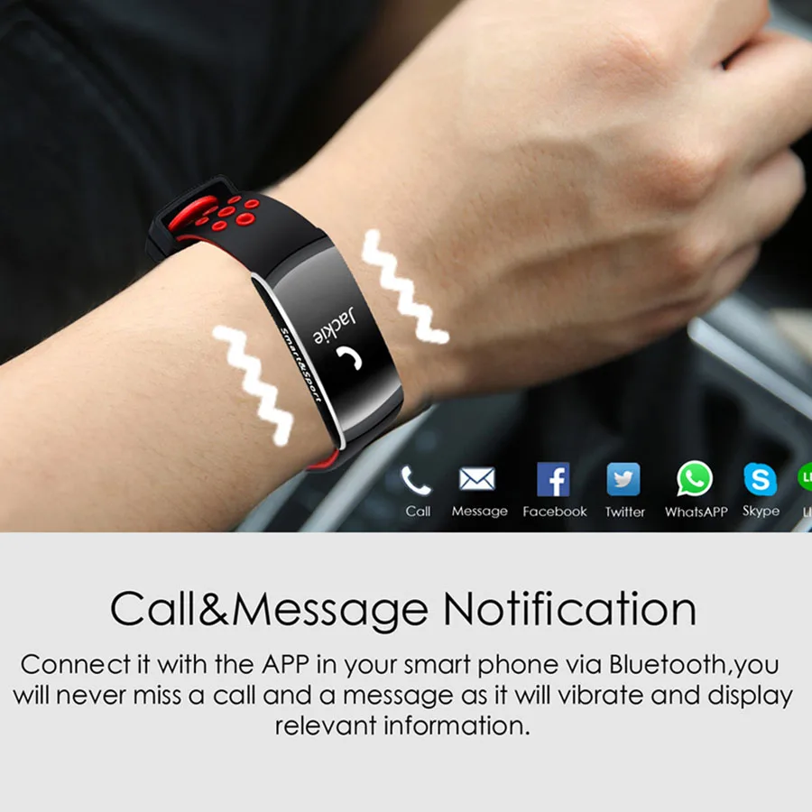 Смарт браслет Q8 с пульсометром и защитой класса IP68|tracker sport|waterproof fitness trackersmart bracelet |