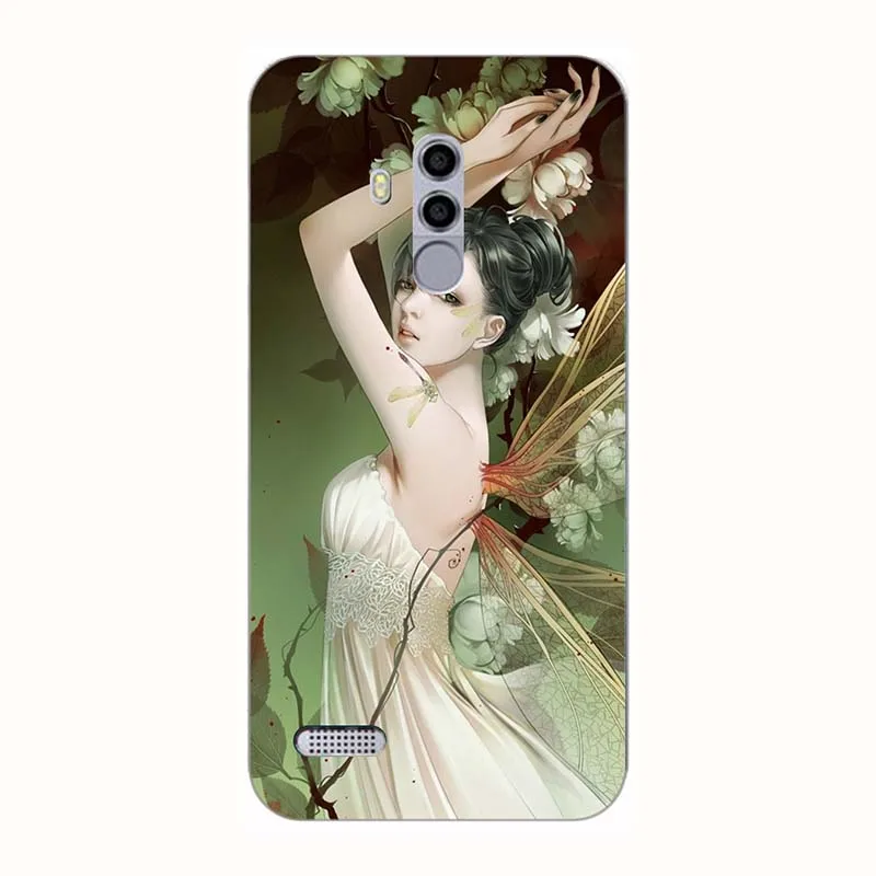 A186 Модные телефонные Шкафы для Leagoo T8s 5,5 дюймов Мягкий ТПУ мобильный мультфильм печатных для Leagoo T8s сумки - Цвет: A186