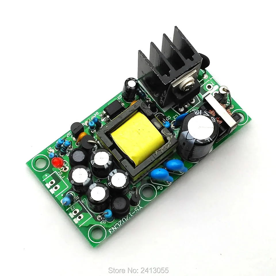 

12V1A \ 5V1A fully isolated switching power supply / AC-DC modules / 220V switch 12v 5v dual output