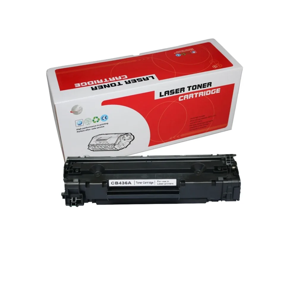 YLC 1pk 436A совместимый картридж с тонером для принтера hp CB436A Laser Jet P1503 P1504 P1505 P1506 M1120