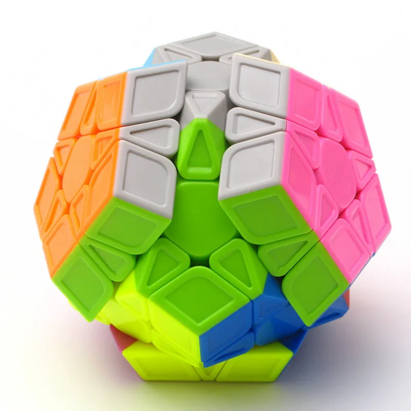 Qiyi Qiheng Megaminxeds волшебный куб Wumofang Stickerless скорость 12 Сторон головоломка Cubo magico Развивающие игрушки для детей