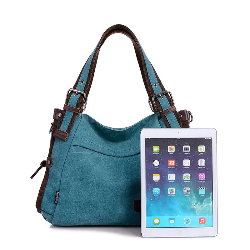 ICeinnight 2017 Женская Холщовая Сумка повседневная винтажная сумка через плечо Модные