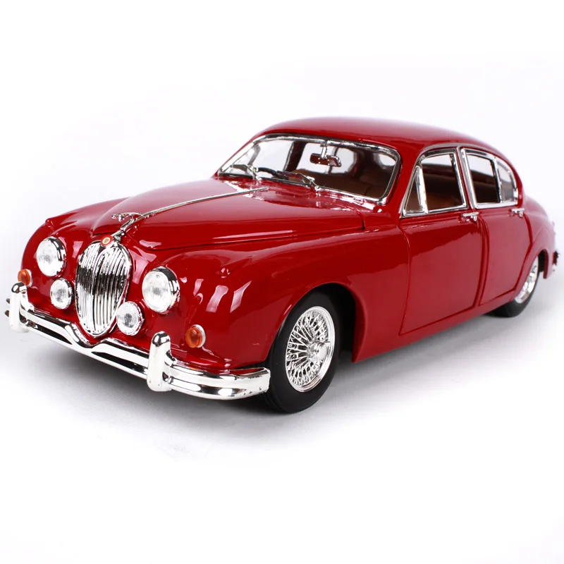 1:18 литая машина 1959 Mark II красные классические автомобили сплав автомобиль