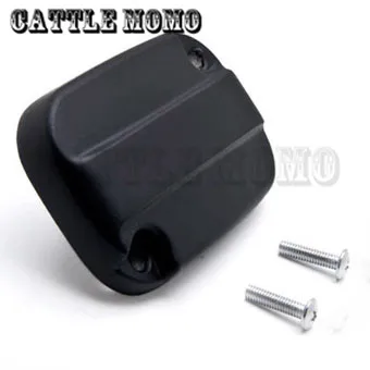 Black Chrome Aluminum Motorcycle Brake Fluid Reservoir Cap for Harley Electra Glide Road King 2007 2008 09-2014 Motorbike Parts |