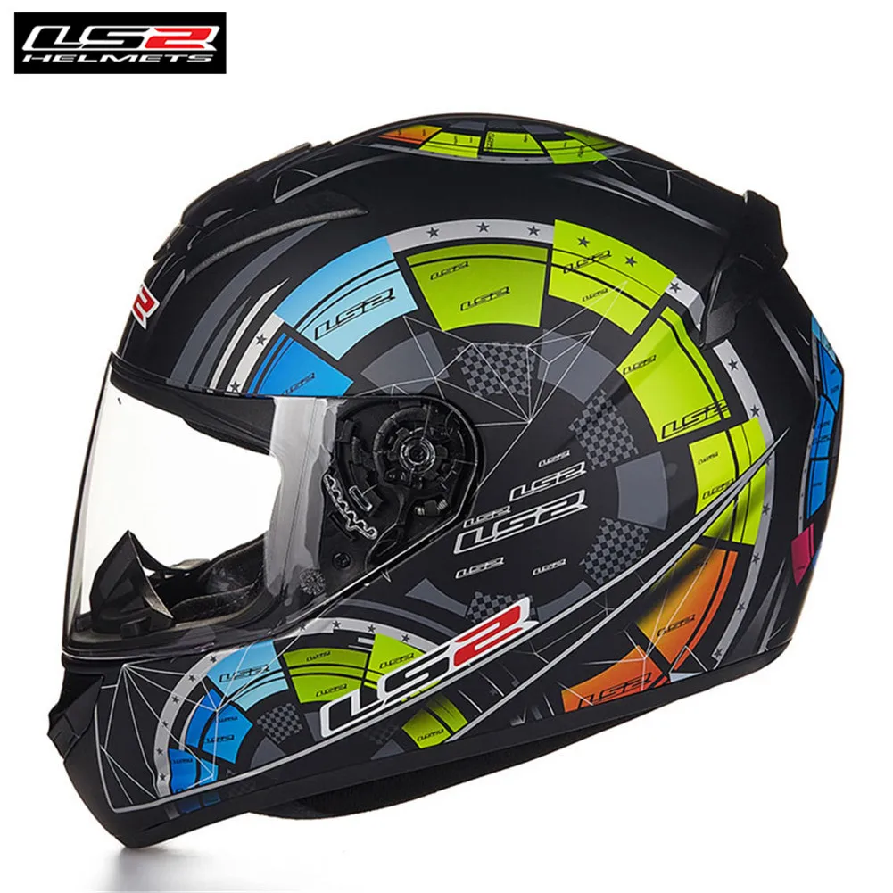 LS2 полный лицо гоночный мотоциклетный шлем Casque Capacete Casco Moto шлемы Kask Caschi для Suzuki