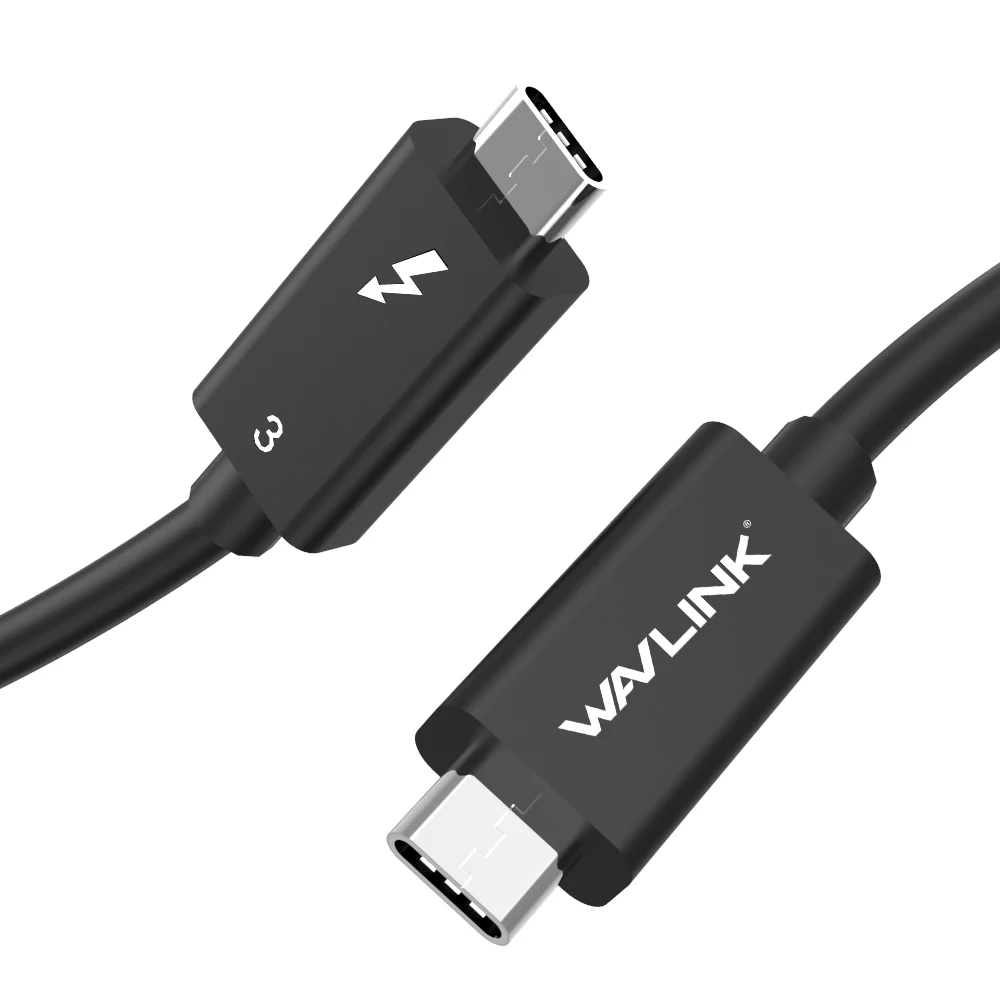Кабель USB Type C Thunderbolt 3 100 Вт 5K двойной 4K 60 Гц|Компьютерные кабели и разъемы| |