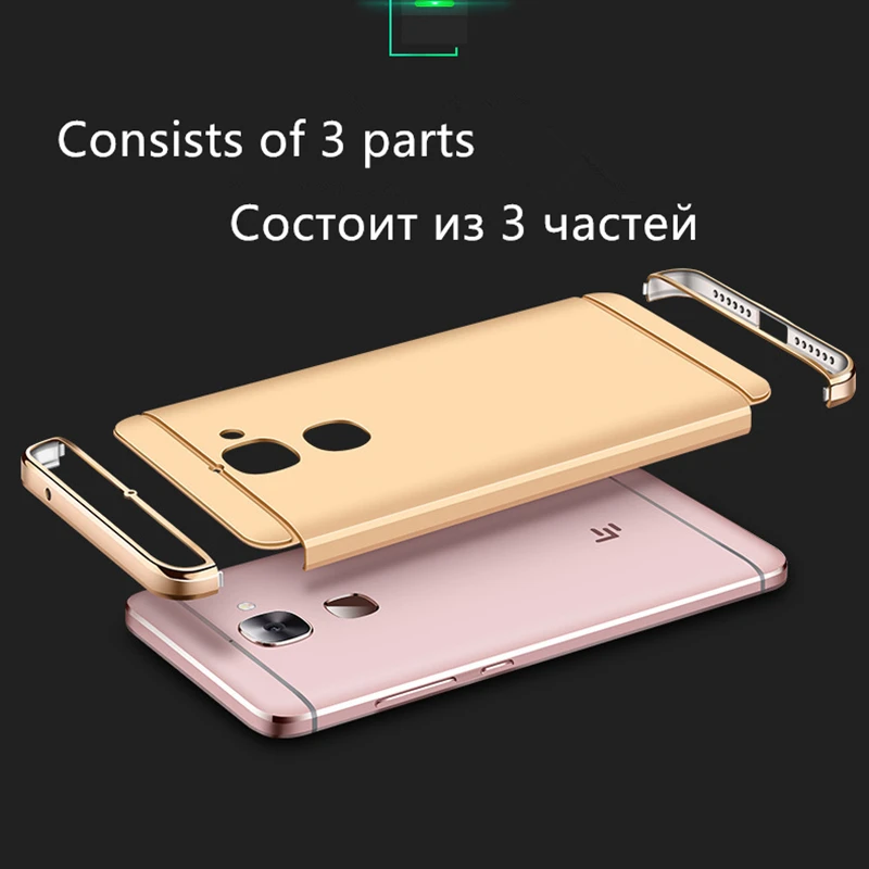 BONVAN 3 в 1, матовый чехол для LeTV LeEco Le 2X620 S3 X626, жесткий поликарбонатный чехол с эффектом потертости для телефона, задняя крышка с покрытием для Le S3 2 Pro X625, чехол