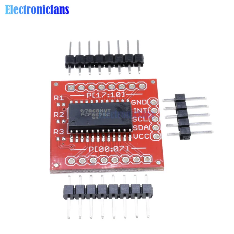 Модуль расширения PCF8575 PCF8575C IIC I2C I/O 16 битный 400 кГц SMBus порты для Arduino|shield arduino| |