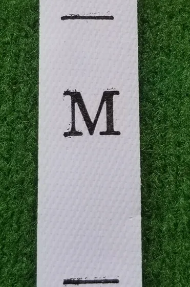 M-Cloth 200 шт полиэфирные тканевые этикетки и бирки для одежды сумки обувь аксессуары PPO мешок M S L XL XXL XXXL XXXXL 4XL 5XL P GG - Цвет: M-Cloth