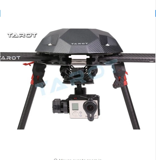 Двойной амортизатор для Gopro Hero4/3 +/3 TL3D02 F17394|gimbal for gopro|tarot t4-3dshock absorber |