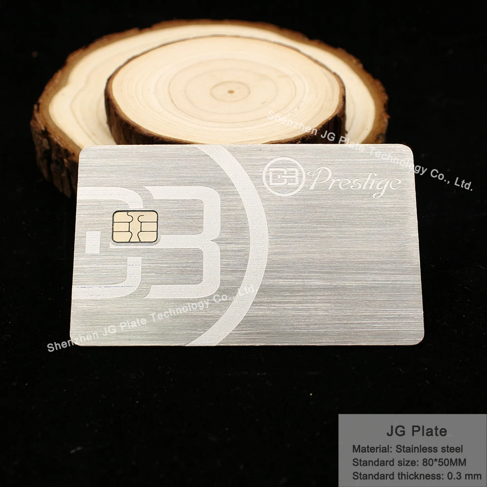 Гальваническая металлическая карта|Визитки| |