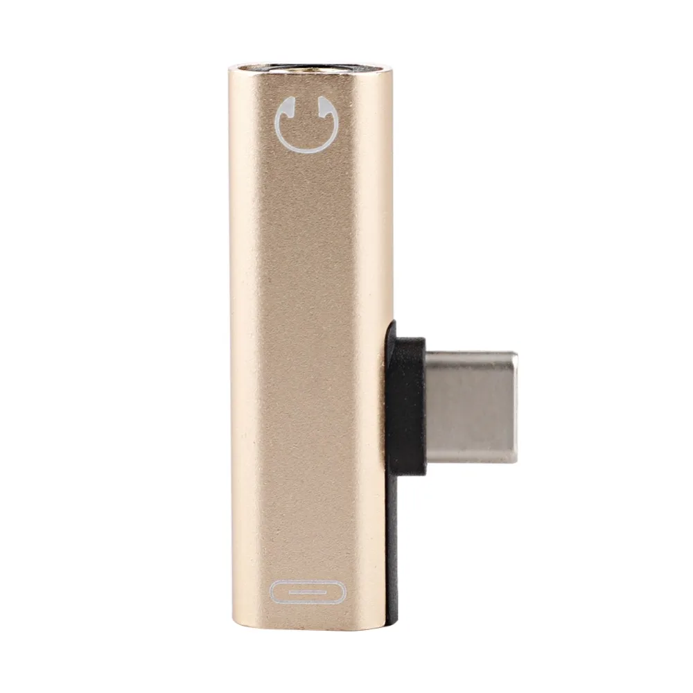 1 шт. USB Type C на 3 5 мм разъем AUX для наушников аудио сплиттер адаптер кабель