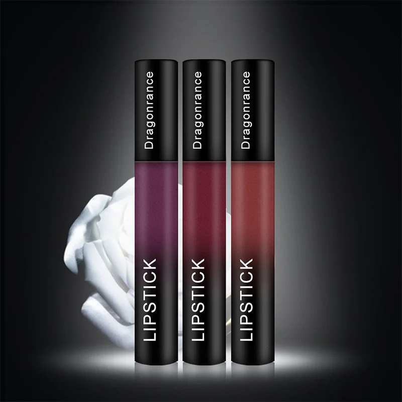 Новый бренд 12 цветов Женский Матовый жидкий блеск для губ макияж увлажняющий