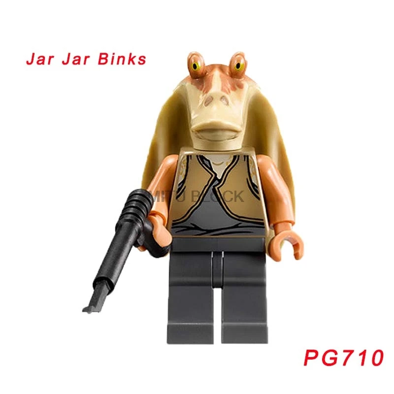 pg710 Фигурки из Звездных Войн Leia Luke Jabba queen Padme Amidala C3Po Starwars Yoda Han Solo строительные блоки кирпичная игрушка - Цвет: pg710