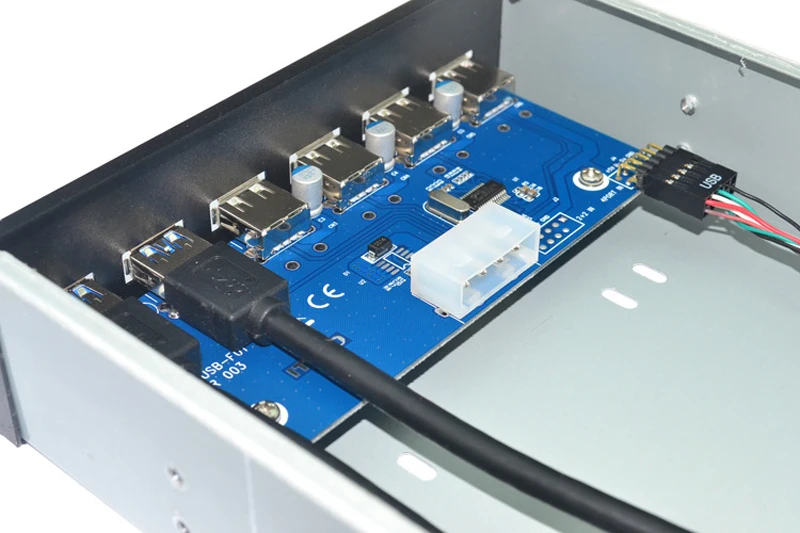 Оптический привод USB 5 25 usb-хаб дюйма 9 контактов 19 на 4 порта 3 0 + 2 для ПК | Компьютеры