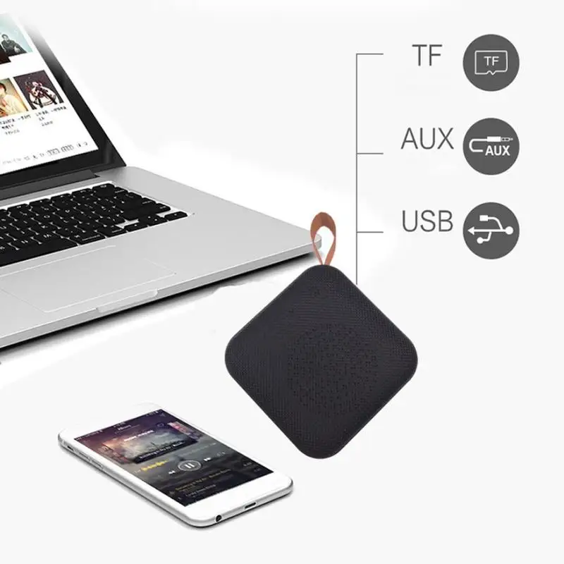 Открытый мини-динамик портативный Bluetooth динамик беспроводной громкий динамик звуковая система Музыка объемный