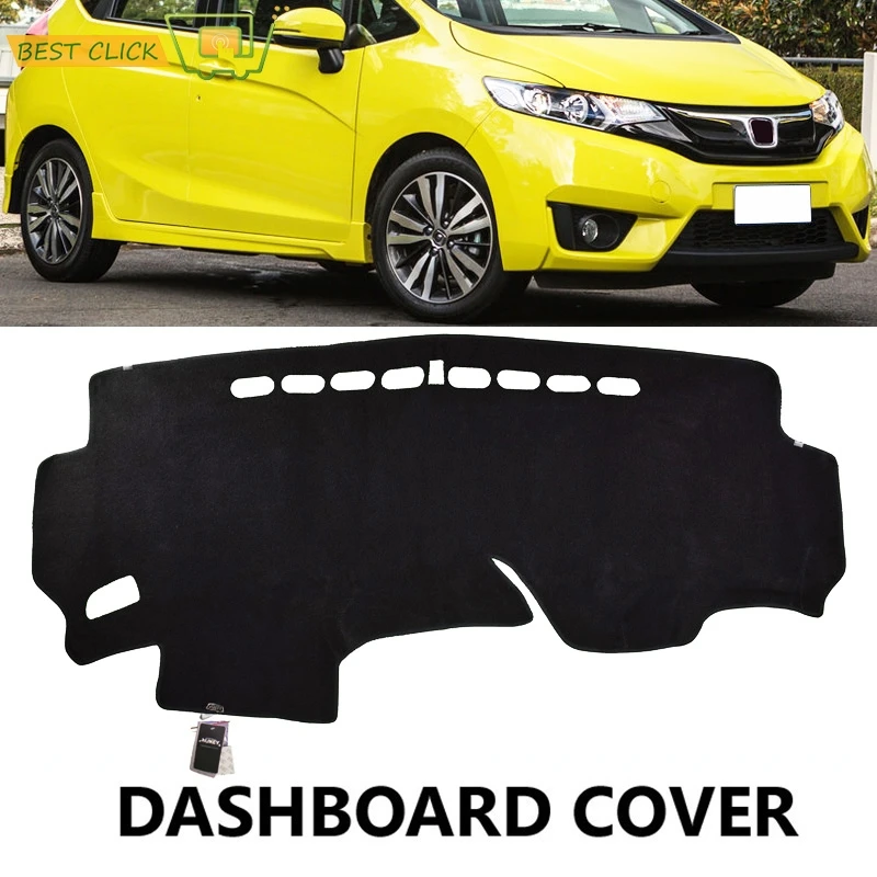 Xukey Подходит для Honda Jazz Fit 2014 2015 2016 2018 крышка приборной панели Dashmat Dash коврик