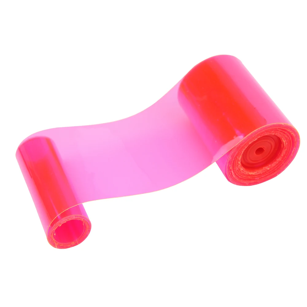 

IBOWS 2Y 75MM Jelly Faux Artificial Synthetic PVC Rainbow Ribbon For Home Decorative DIY Hairbow Ribbon Handmade Craft Materials