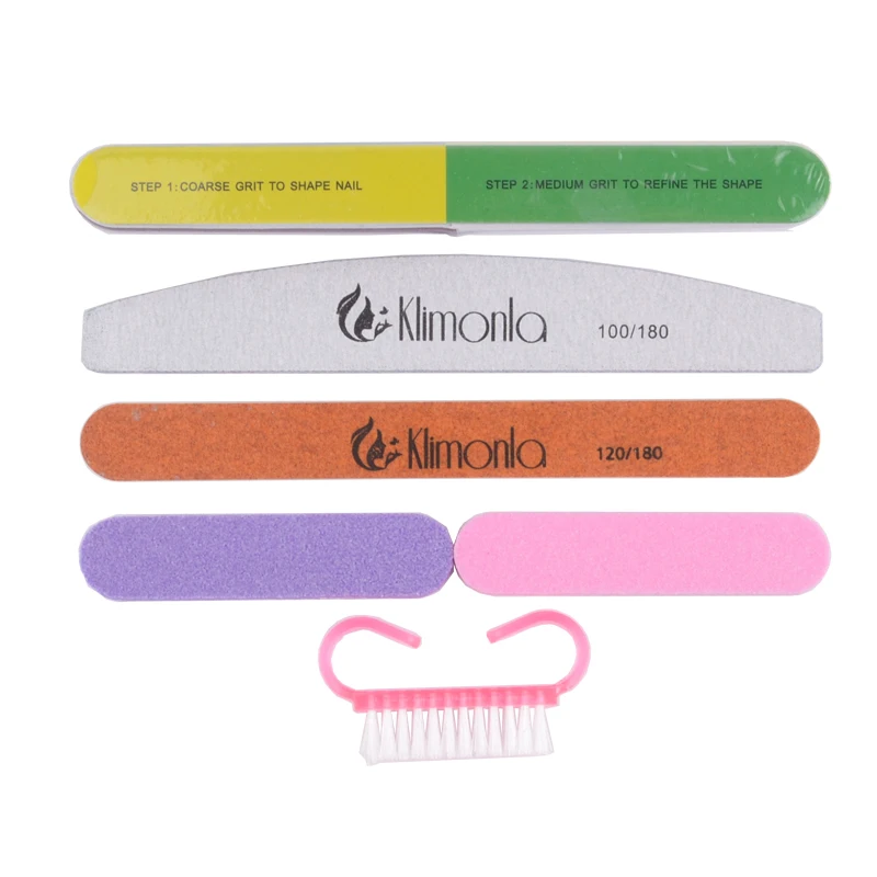 6 шт/лот профессиональный набор пилок для ногтей кистей дизайна прочная