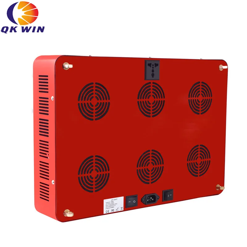 

Qkwin G6 COB led grow light 1800W with 6pcs 300W led Full spectrum with reflector for high par value full spectrum grow lighting