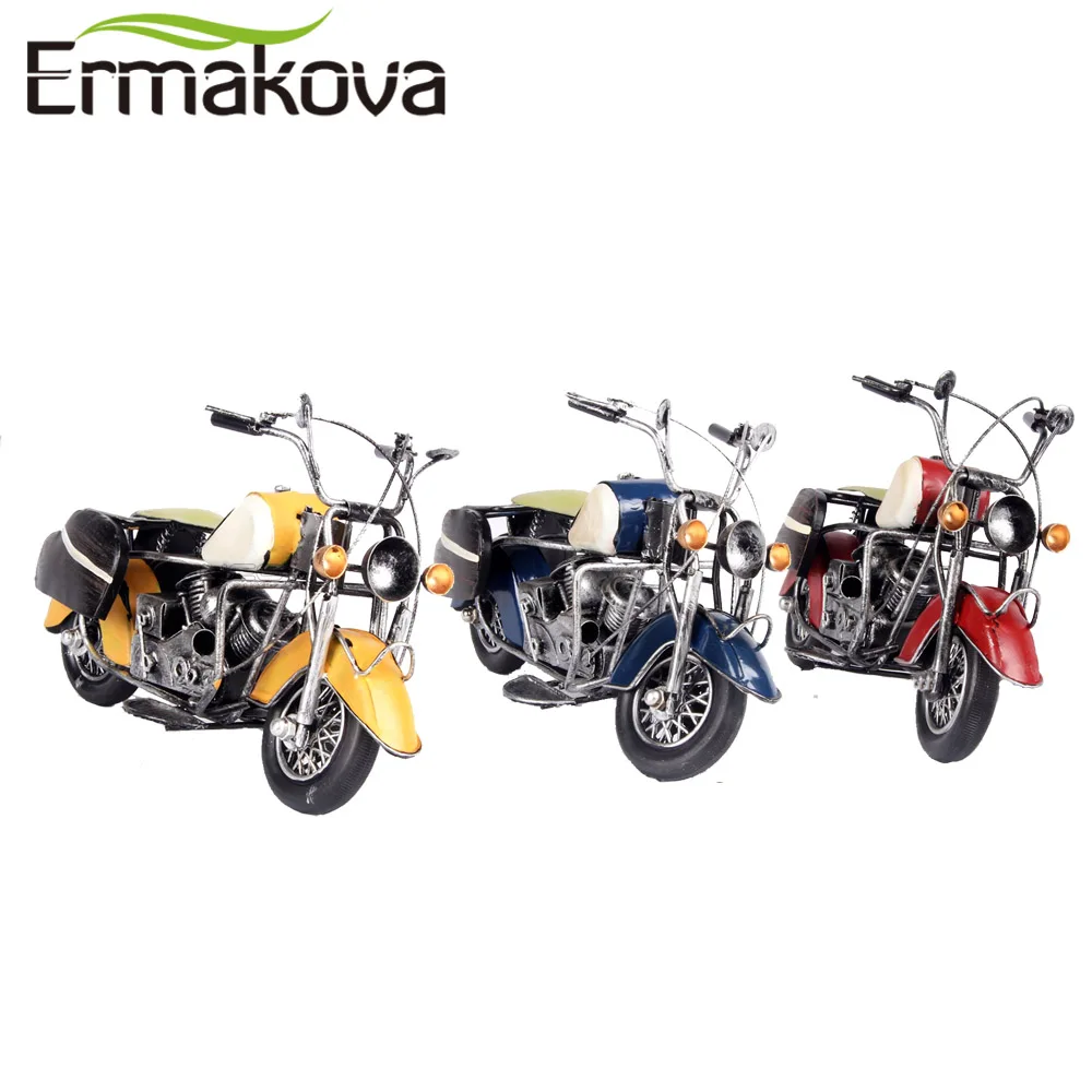 ERMAKOVA 24 см (9 4 &quot) Ретро мотоциклетная фигурка винтажная моторная модель статуя
