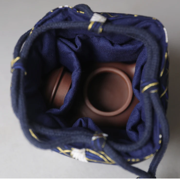 Благоприятный Teaware сумка для хранения утолщенный Хлопок и корзина для белья пакет аксессуаров чайника сумки для путешествий легко носить с собой