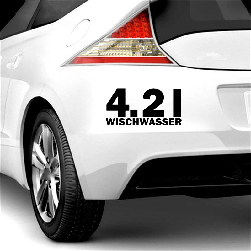 Стикеры wischwassr для тюнинга на литр 15 х7 см 4 2 л стикеры автомобиля интересные