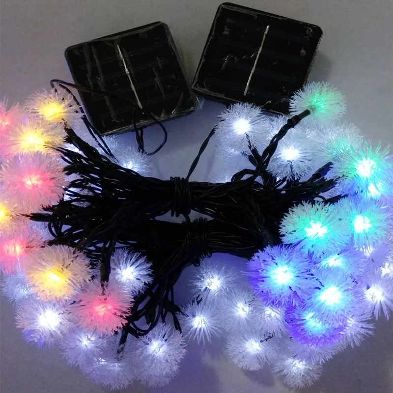 YIYANG уличный садовый светодиодный светильник на солнечной батарее гирлянды