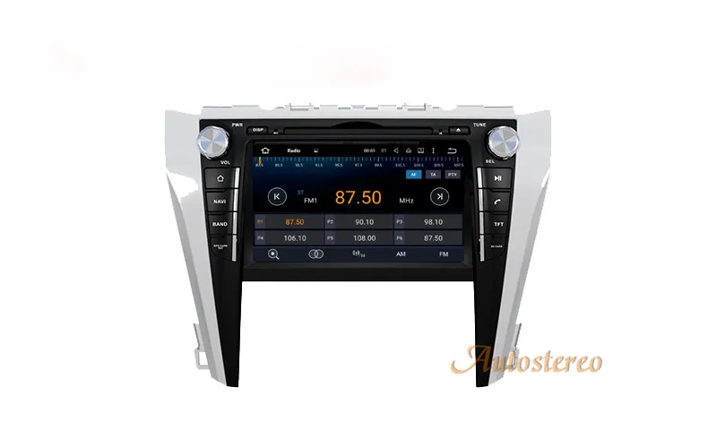 Восьмиядерный процессор 32+ 4 г Android8 автомобильный dvd-плеер gps Навигация стерео блок в-тире для Toyota Camry Aurion мультимедиа
