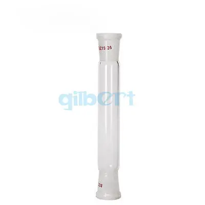 24/29 Both Ground Joint Glass Straight Connecting Adapter Tube Lab Glassware | Канцтовары для офиса и дома