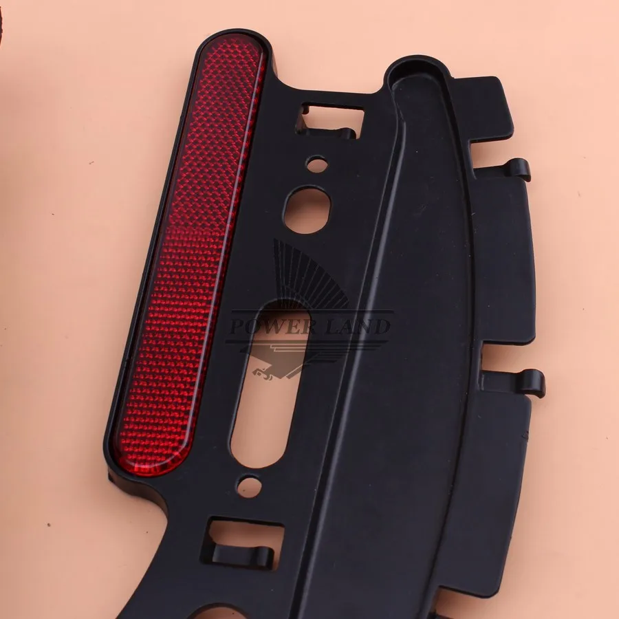 Телескопический складной боковой держатель номерного знака для мотоцикла Белый