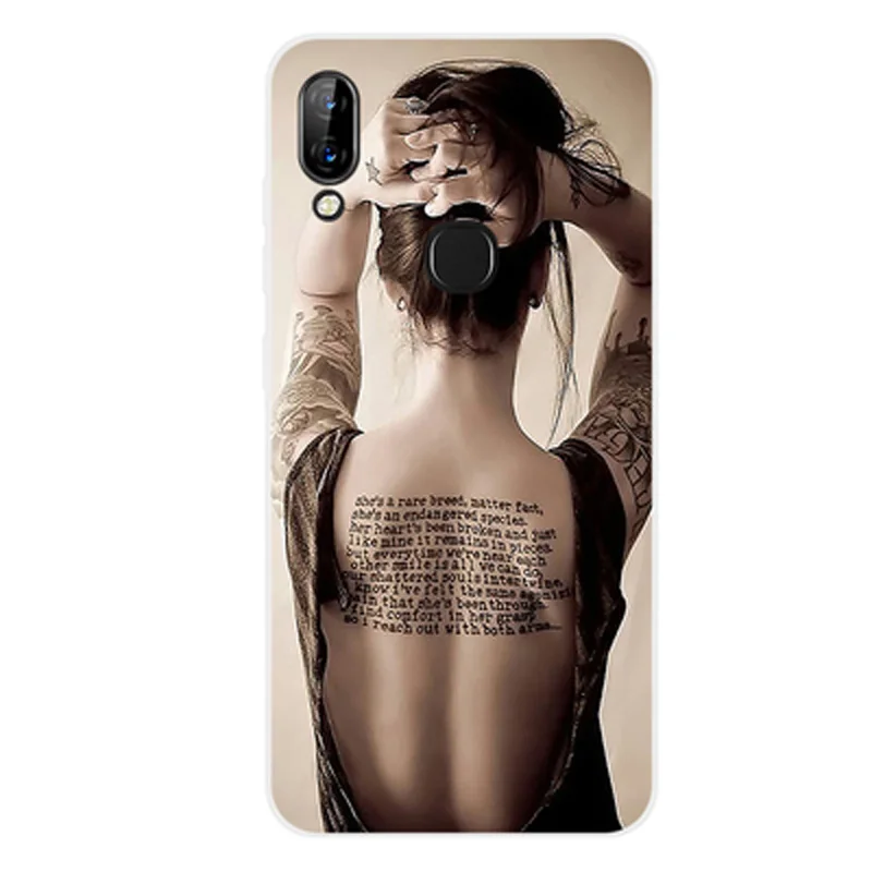 Чехол Beauty Case из мягкого силикона для Lenovo S5 Pro на заднюю крышку телефона 6.2'' S5Pro L58041 для защиты корпуса.