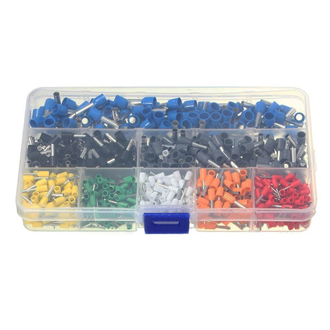 800 шт. кабельный провод клеммный соединитель с ручным наконечником щипцы плоскогубцы обжимной набор инструментов